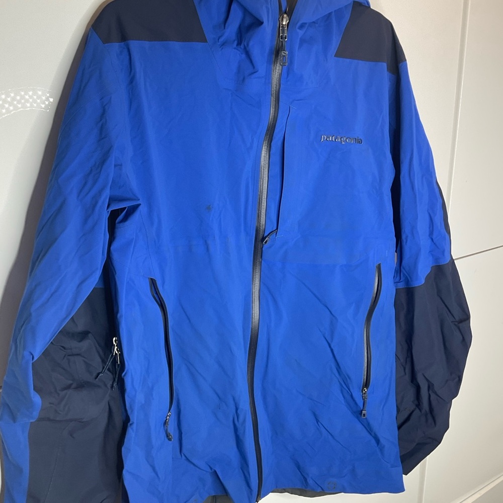 Patagonia Men's Vibrant Blue Performance Jacket Medium AS IS